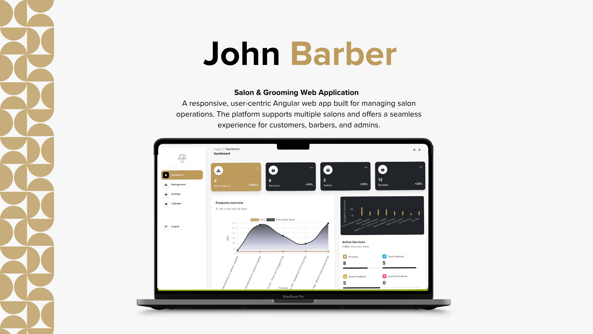 John Barber portfolio deck cover